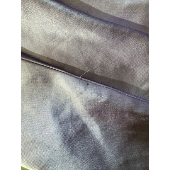 VTG Y2K Secret Treasures Satin Lace Slip Dress | Frost Lilac Tie Front (Size M) - Picture 9 of 9